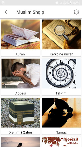Android application Muslim Shqip screenshort