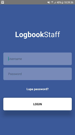 Logbook Staff Screen 2