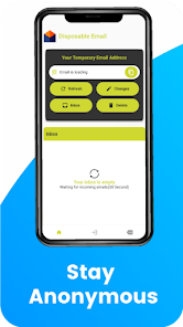 Screenshot 3 Disposable Email Address android