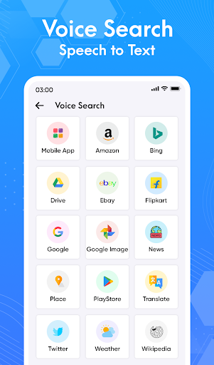 Voice Search - Speech to Text Screen 2