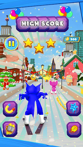 Android application Tom Cat Run : Subway Adventure screenshort