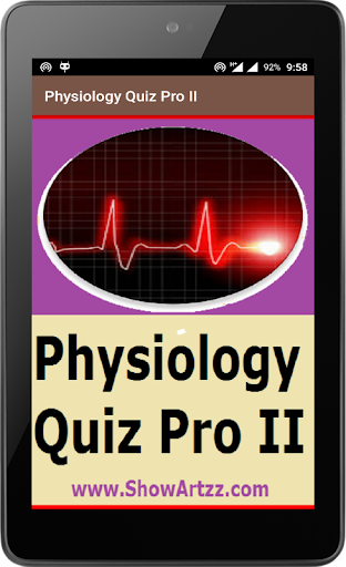 Physiology Quiz Pro II Screen 3