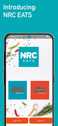 Android application NRC Eats screenshort