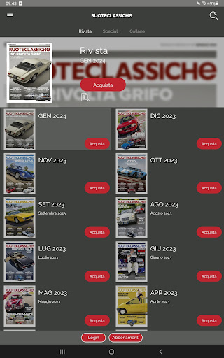 Ruoteclassiche screenshot 5