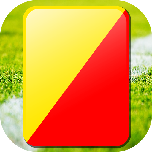 red yellow card logo