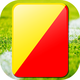 Icon image red yellow card