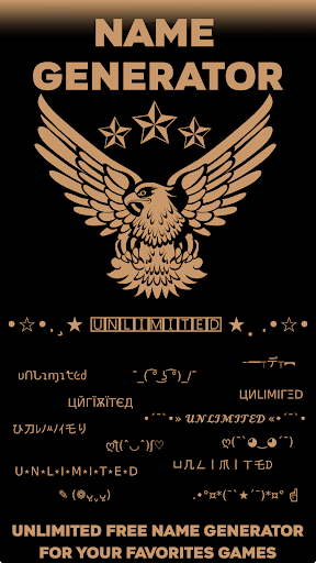 Nickname Generator for Gamers Screen 2