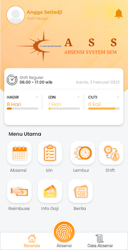 SEM Reporting Application Screen 3