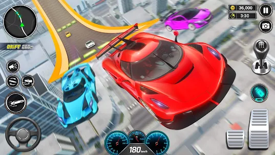 Superhero Car Games: Car Stunt