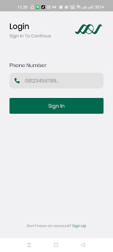 Android application MyHRS Mobile SPS screenshort