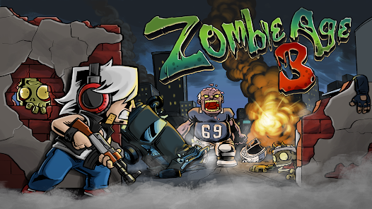 Captura 1 Zombie Age 3HD: Offline Dead S android