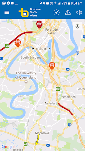 Brisbane Traffic Alerts Unknown