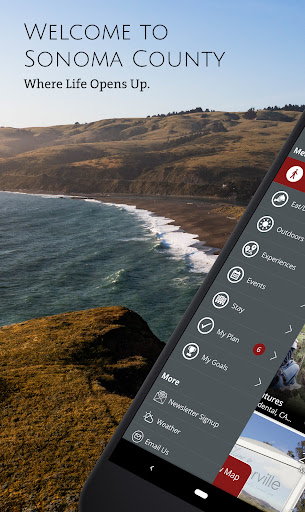 Android application Sonoma County CA screenshort