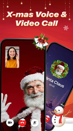 Call Theme: Video Call Santa Screen 3