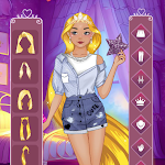 Cover Image of Download Golden princess dress up game  APK