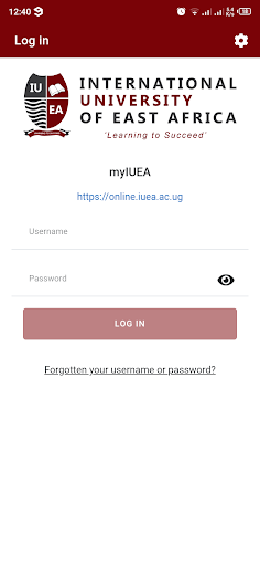 Android application myIUEA screenshort