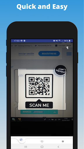 QR Reader and Barcode Scanner Screen 2