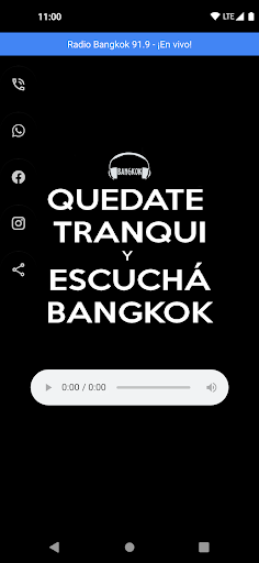 Radio Bangkok (Argentina) Screen 2
