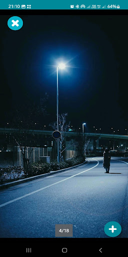 Street Light Fog Wallpaper HD Screen 3