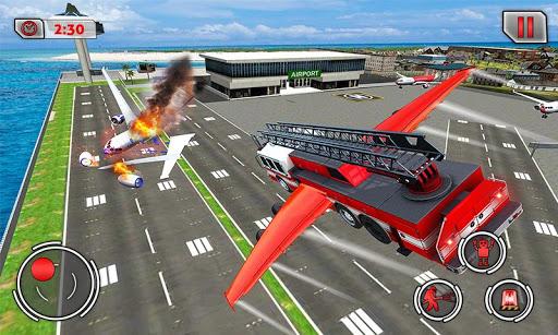 Fire Truck Games: Robot Games Screen 2