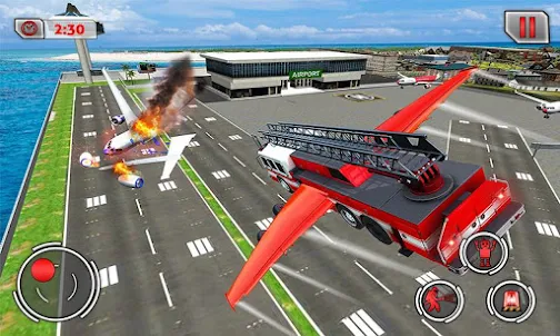 Fire Truck Games: Robot Games