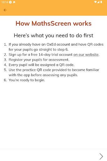 MathsScreen Screen 2