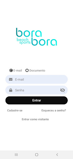 Android application Bora Bora Beach Sports screenshort