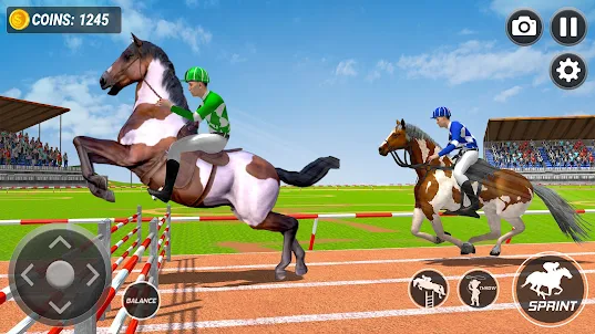 Horse Racing - Horse Jumping