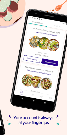 Screenshot of Dinnerly