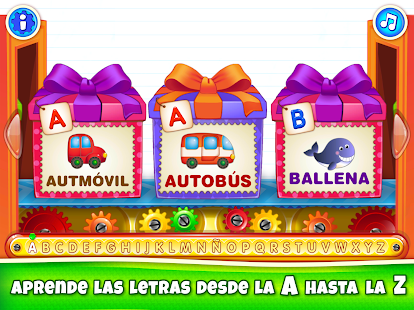 Letras en cajas! Juegos Screenshot