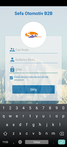 Sefa Otomotiv B2B Screen 2