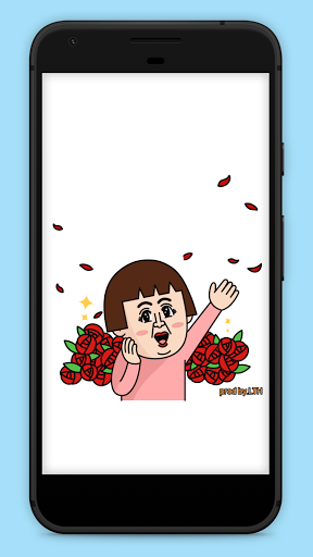 Android application 외모 티어 테스트(여자 편) screenshort