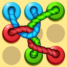 Витая верёвка игра распутывать Mod Apk