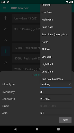 DDC Toolbox Screen 3