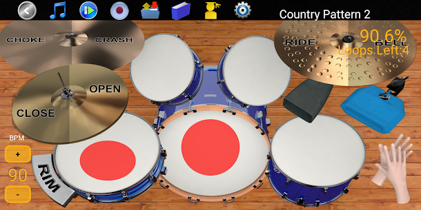Learn To Master Drums Pro MOD APK Drum Roll Tutorial Mode (Paid Unlocked) 3