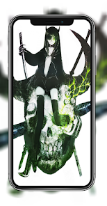 Captura de Pantalla 2 Black Rock Shooter Anime Wallp android