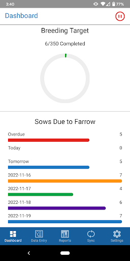 Android application PigKnows screenshort
