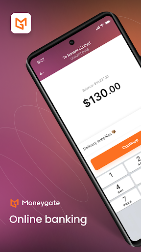 Android application MoneyGate screenshort