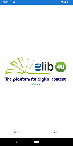 Android application elib4U eBooks screenshort