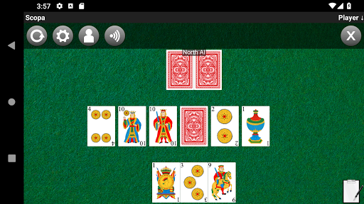 Android application Scopa screenshort