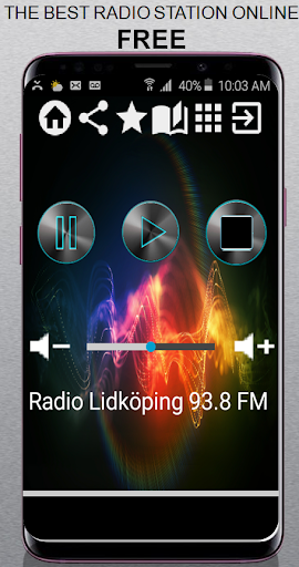 Android application SV Radio Lidköping 93.8 FM App screenshort