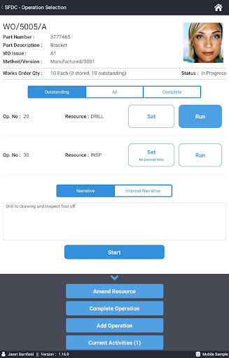 123mobile V10 Screen 3