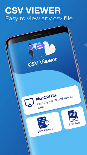 Android application CSV Viewer: CSV File Reader screenshort