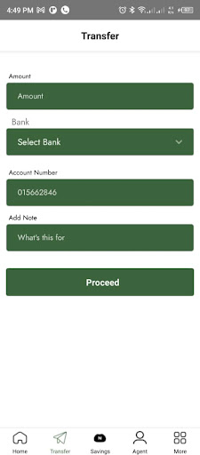 Android application Abulesoro MFB screenshort