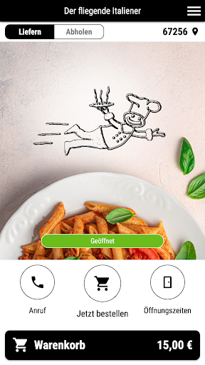 Android application Der fliegende Italiener screenshort
