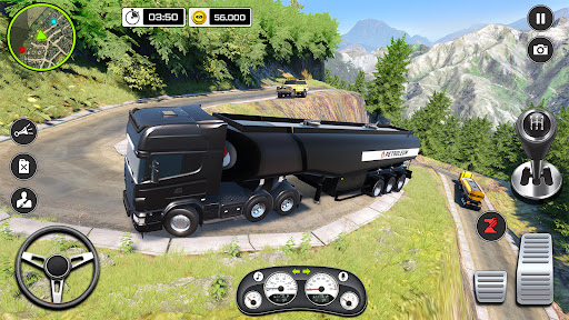 Oil Tanker Sim- Truck Games 3d Screen 3