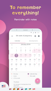 AMMA Pregnancy Tracker & Baby Due Date Calculator screenshots 4