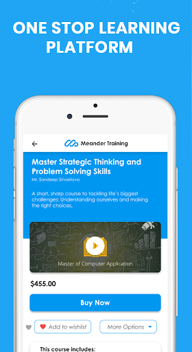 Meander Training Screen 3
