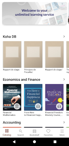Android application NBR E-Library screenshort