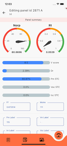 Android application Solar Sure screenshort